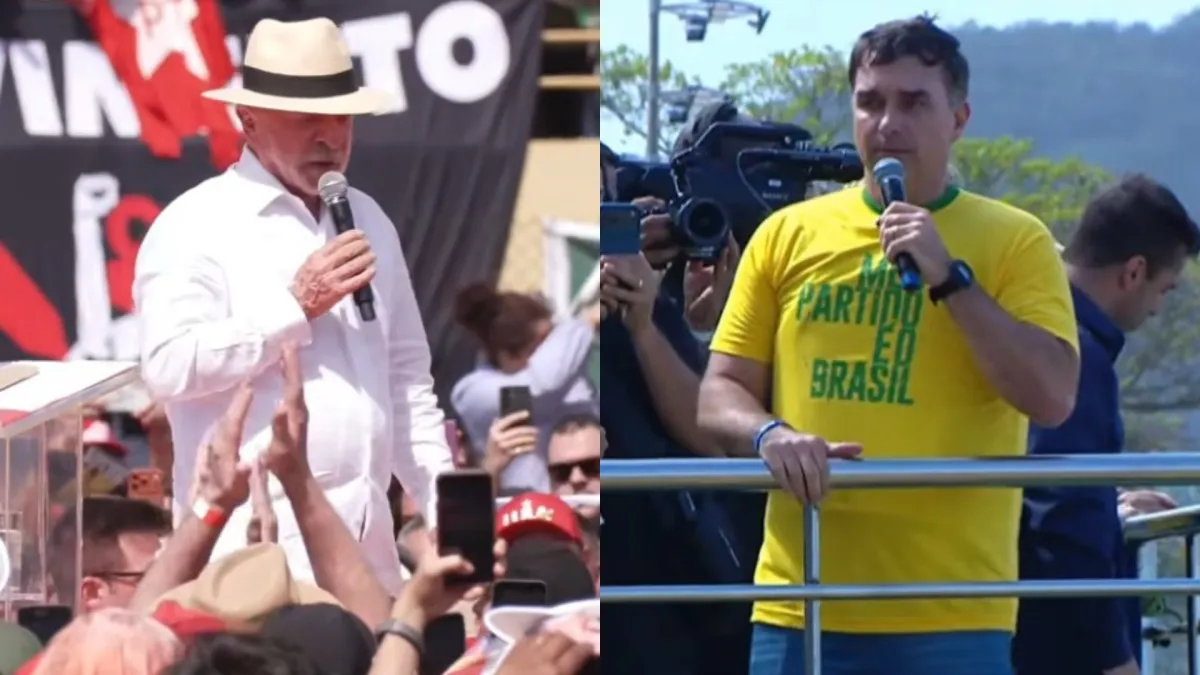 Lula e Flávio concentram agendas no Sudeste na reta final do primeiro turno